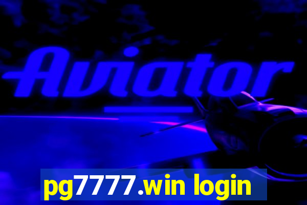 pg7777.win login